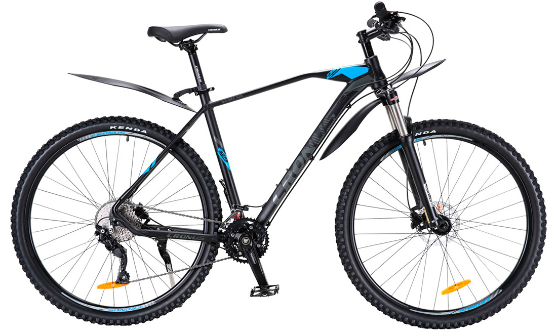 Фотографія Велосипед Cronus BATURO 520 29" (2020) 2020 Чорно-синій
